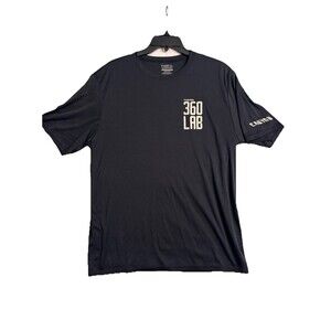 Canyon 360 Lab Destroy Every Second Performance T Shirt Mens Large Black